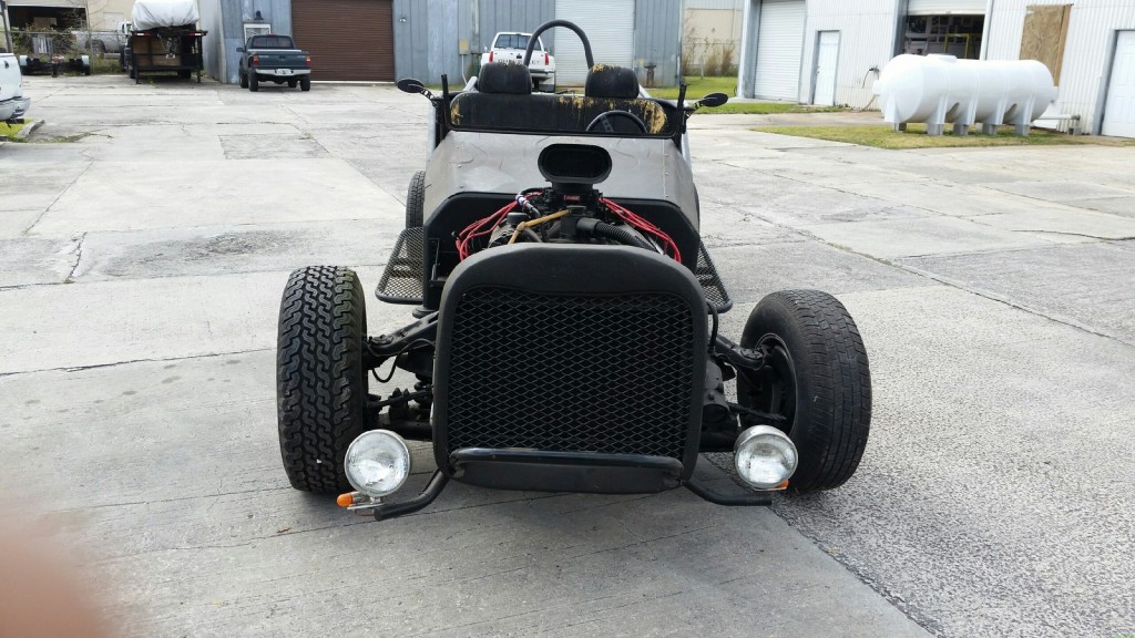 L & J street rods frankenstein mobile