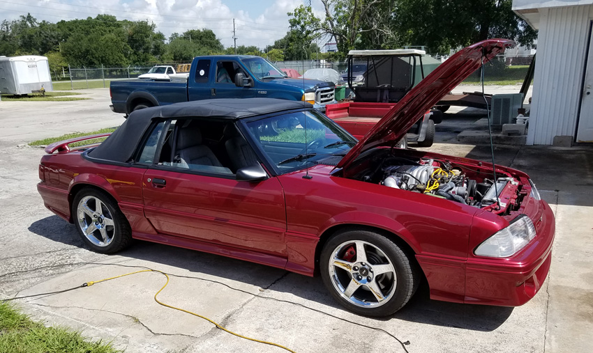 Ford Mustang at L & J Auto and Street Rods