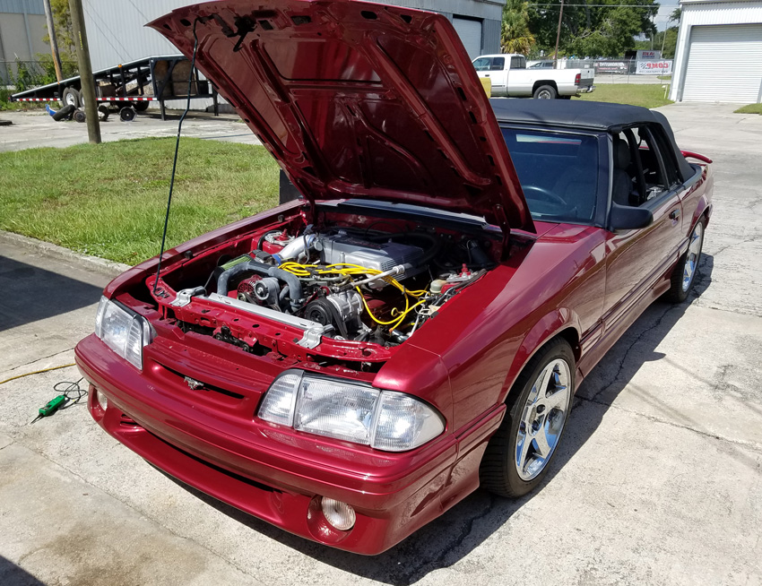 Ford Mustang at L & J Auto and Street Rods